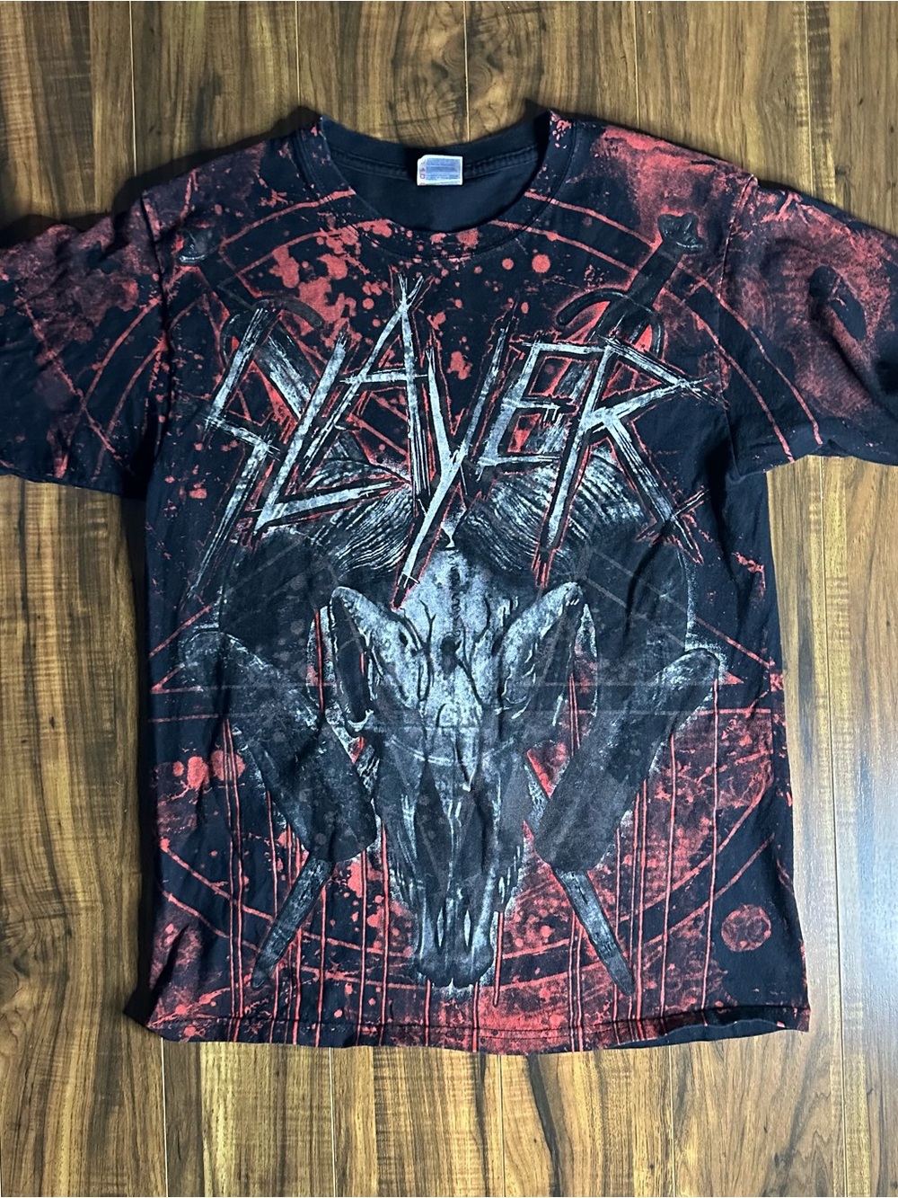 Vintage Slayer AOP tee